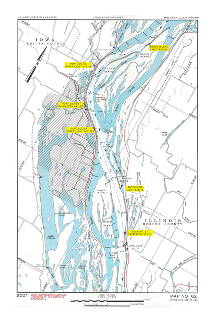 Illinois Waterway Navigation Charts