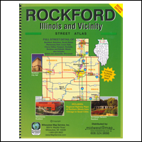 Milwaukee Map - Rockford Street Atlas